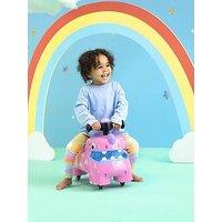 Xootz Snootz Snuggle Snort Foot To Floor Ride-On - Pink