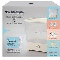 Tommee Tippee Bottle And Steriliser Kit White
