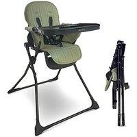 My Babiie Mbhc2 Compact Folding Highchair - Green