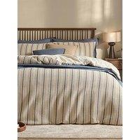 Yard Selby Waffle Duvet Set Coal / Natural