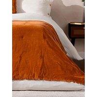 Yard Jaye 140X220Cm Filled Bedspread Rust