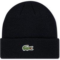 Lacoste Boys Wool Blend Core Beanie - Black