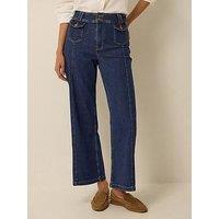Monsoon Renee Flared Jeans - Blue