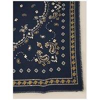 Monsoon Jamelia Large Floral Scarf - Blue