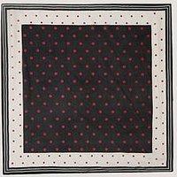 Monsoon Penny Spot Square Scarf