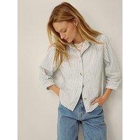 Monsoon Gilly Stripe Shirt - White