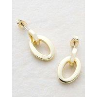 Karen Millen Chain Link Drop Earrings