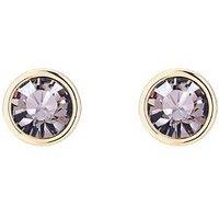 Karen Millen Crystal Dot Stud Earrings