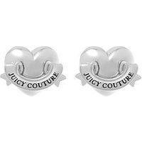 Juicy Couture Icon Heart Stud Earrings