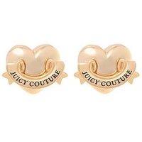 Juicy Couture Icon Heart Stud Earrings