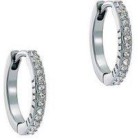 Ted Baker Heplie: Crystal Hoop Earrings (14Mm)