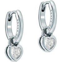 Ted Baker Harper: Mini Crystal Heart Huggie Earrings