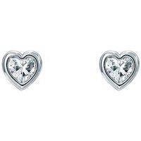 Ted Baker Harmony: Mini Crystal Heart Stud Earrings