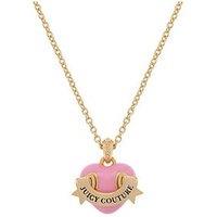 Juicy Couture Enamel Icon Heart Pendant