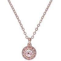 Ted Baker Soltell: Solitaire Sparkle Crystal Pendant Necklace