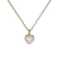 Ted Baker Hannela: Crystal Heart Pendant Necklace