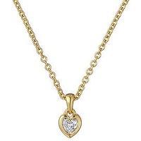 Ted Baker Harlow: Mini Crystal Heart Pendant Necklace