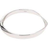 Karen Millen Textured Twist Narrow Bangle