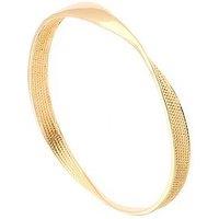 Karen Millen Textured Twist Narrow Bangle