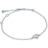 Ted Baker Hansaa: Crystal Heart Adjustable Bracelet