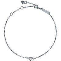 Ted Baker Halle: Mini Crystal Heart Adjustable Bracelet