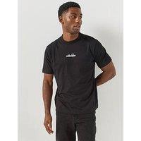 Ellesse Men'S Ollio Logo T-Shirt - Black