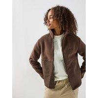 Ellesse Womens Valaperta Full Zip Jacket - Brown