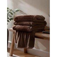 Furn Kallu 150X200 Throw Chocolate