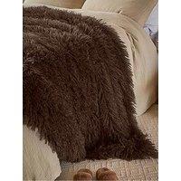 Furn Rowan 130X175 Throw Chocolate