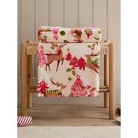 Duvet Day Sleigh Team 130X150 Throw Multi