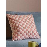 Furn Softie Checkerboard 50X50Cm Polyester Cushion