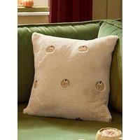 Furn Autumn Pumpkins 45X45 Polyester Cushion Natural