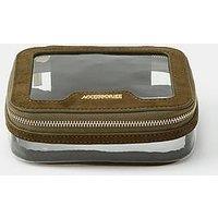 Accessorize Small Clear Makeup Bag