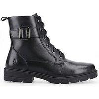 Hush Puppies Teagan Biker Boots - Black