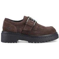 Hush Puppies Orla Monk Shoe - Brown