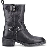 Hush Puppies Althea Buckle Boot Black