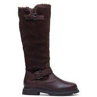 Hush Puppies Cressida Long Boot - Brown