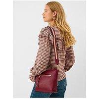 Accessorize Webbing Strap Messenger Crossbody Bag - Red