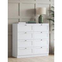 Vida Designs Altino 8 Drawer Double Chest