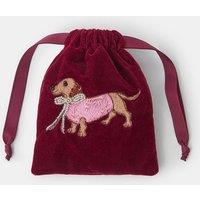 Accessorize Sausage Dog Drawstring Bag