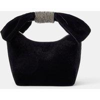 Accessorize Velvet Bow Handheld Bag