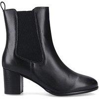 Hush Puppies Camellia Heeled Boot - Black