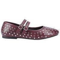 Hush Puppies Nixie Mary Jane Stud - Red