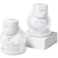 Momcozy S12 Pro+ Wearable Electric Breast Pump Double-White