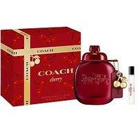 Coach Cherry Eau De Parfum 50Ml & Travel Spray 7.5Ml Set
