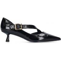 Bibi Lou Anouk Crinkled Leather Pumps 40 - Black