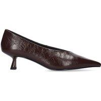Bibi Lou Tiare Leather Pumps 40 - Burgundy