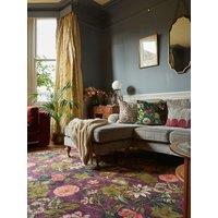 Clarke & Clarke Passiflora Mulberry Washable Rug