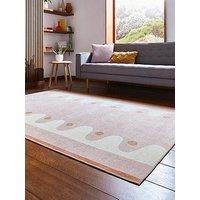 Scion Oakham Blush Rug - Rectangular