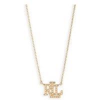 Lauren By Ralph Lauren Lauren Ralph Lauren Gold & Faux Pearl Logo Pendant Necklace